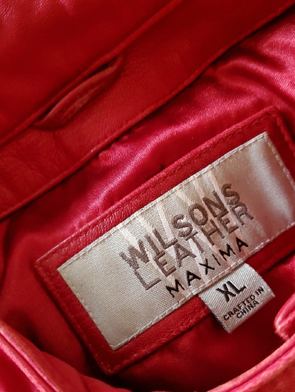 Vintage Wilsons Maxima Leather Moto Jacket - Picture 2 of 14